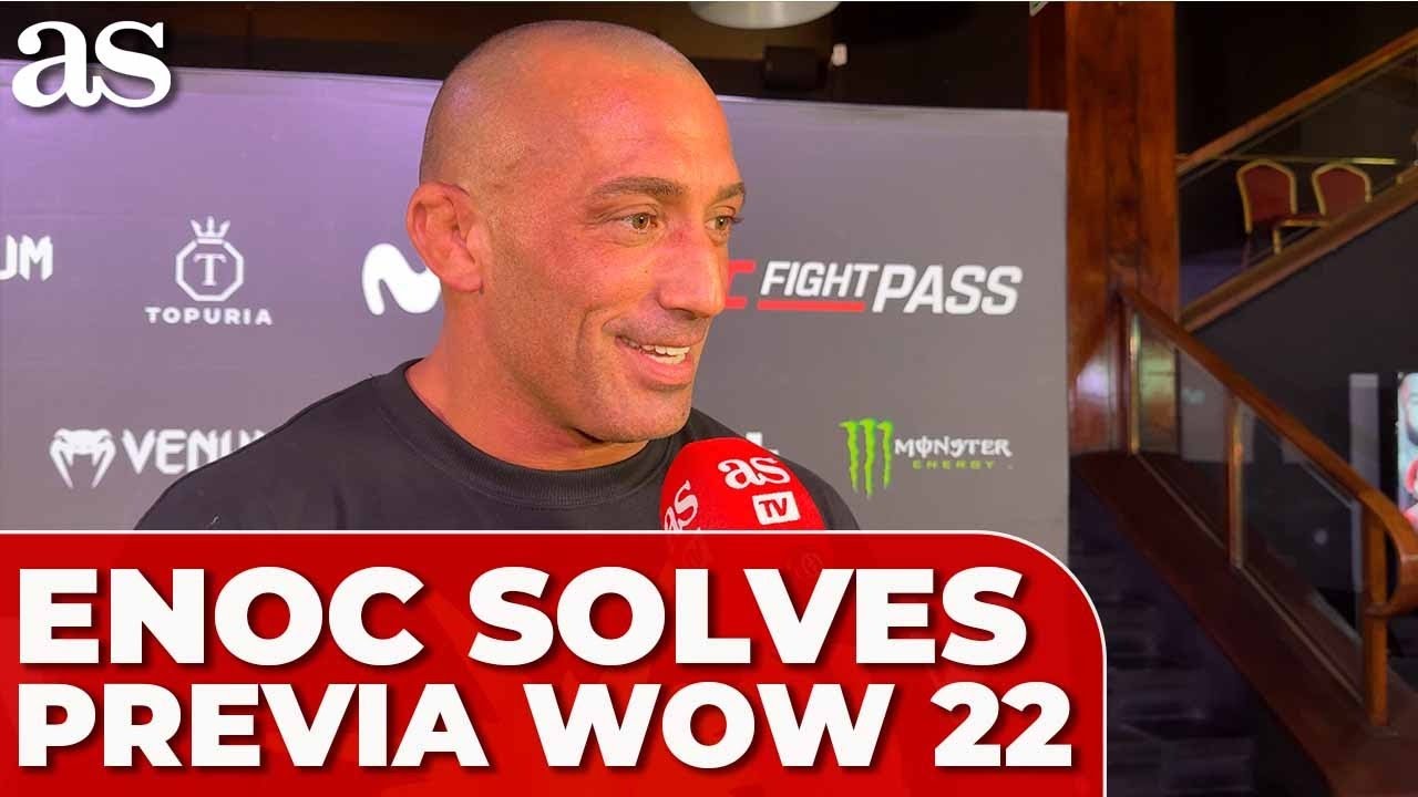 ENOC SOLVES listo para enfrentarse a DARWIN RODRÍGUEZ en el WOW 22