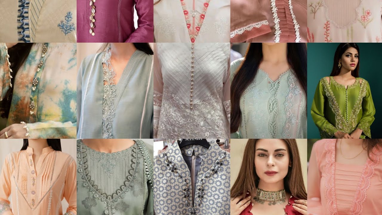 Latest Trendy Neck Designs | Beautiful Suit & Kurti Neck Ideas
