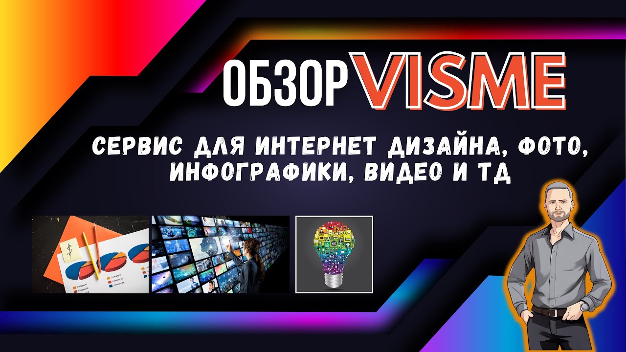 Обзор Visme- сервиса для интернет дизайна, фото, видео и тд