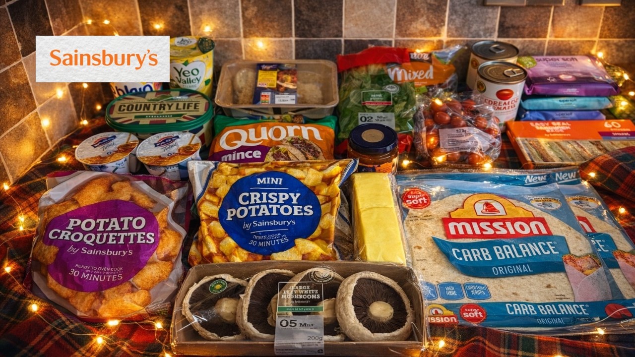 Покупки продуктов в Sainsbury's в Шотландии | Семейные покупки в Великобритании | 28 февраля :)