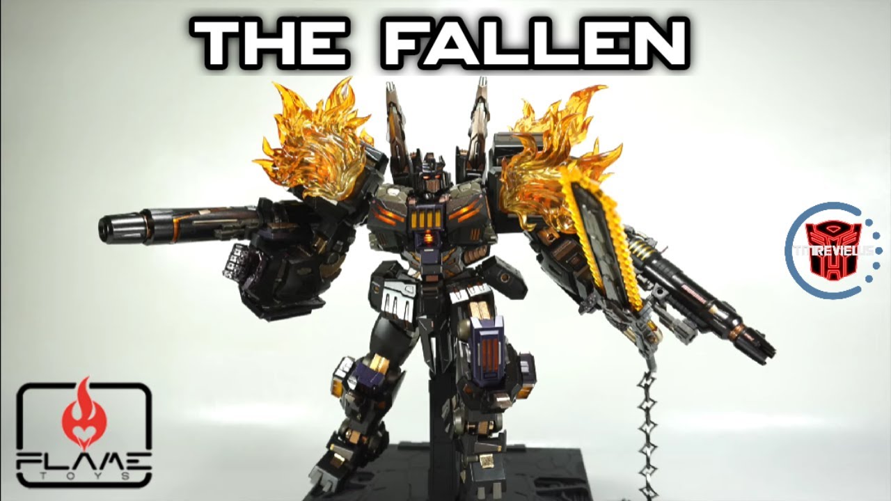 Flame Toys Transformers Kuro Kara Kuri The Fallen (Megatronus Prime)