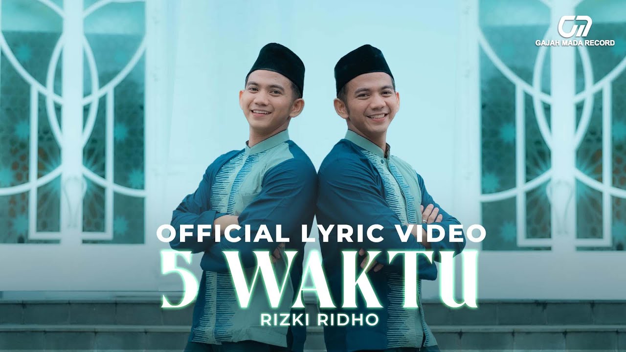 5 WAKTU - RIZKI RIDHO | OFFICIAL LYRIC VIDEO