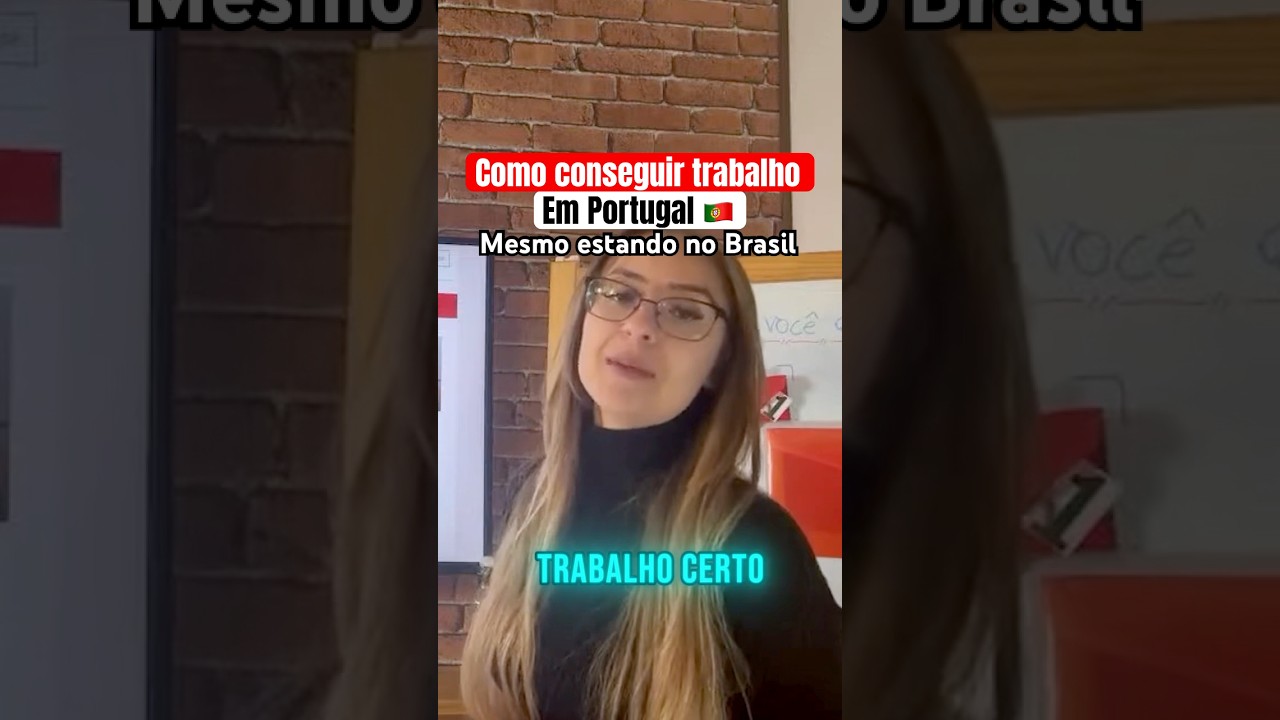 Vagas de trabalho em Portugal para quem t&aacute; no Brasil