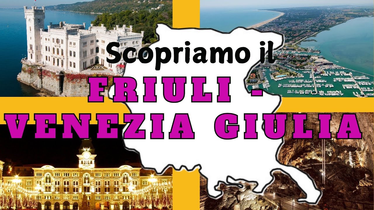 IL FRIULI VENEZIA GIULIA : le #regioni d'#italia - #geografia