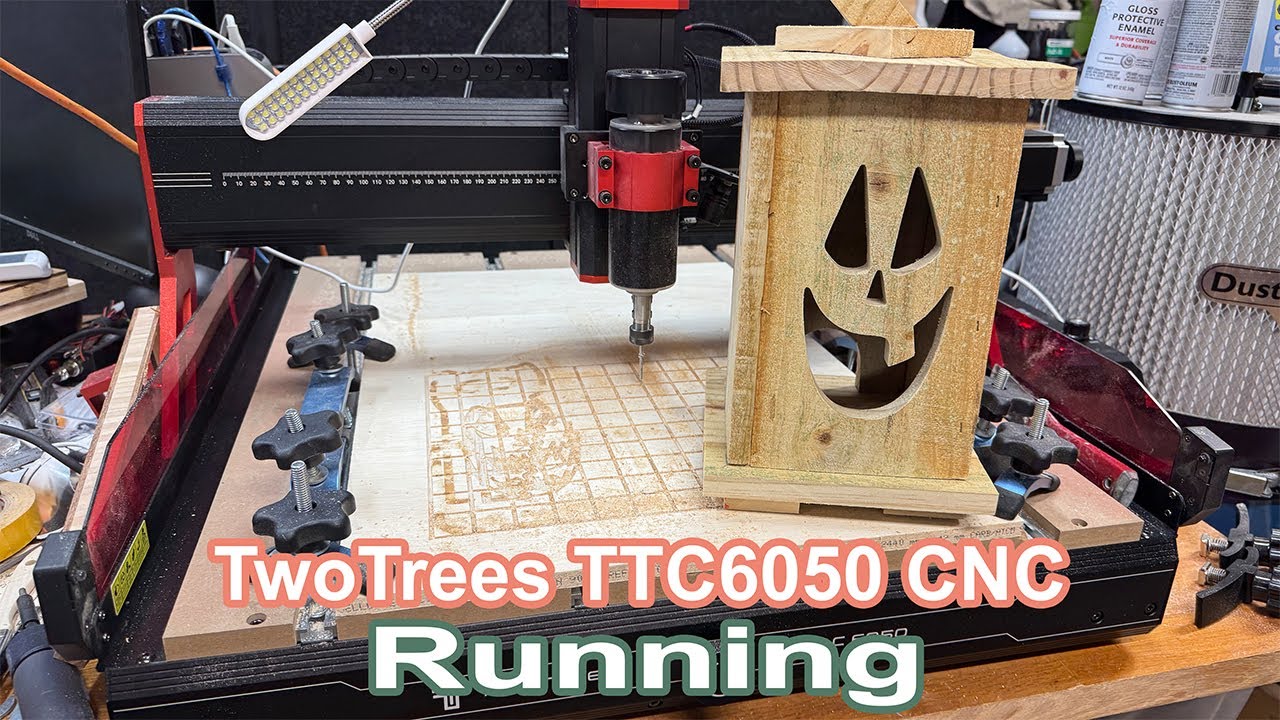 Two Trees TTC6050 CNC Running (no talking)