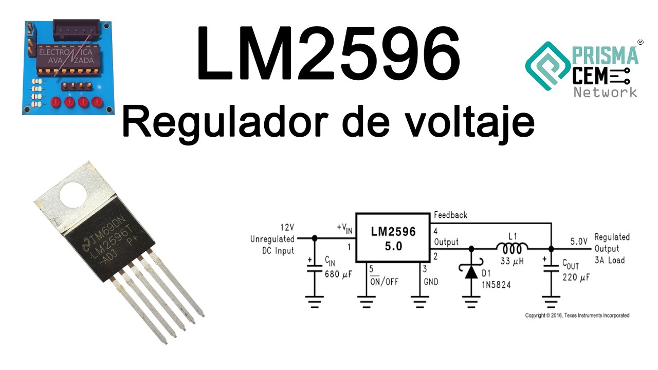lm2596 regulador - switchmode analisis de funcionamiento  #electronica