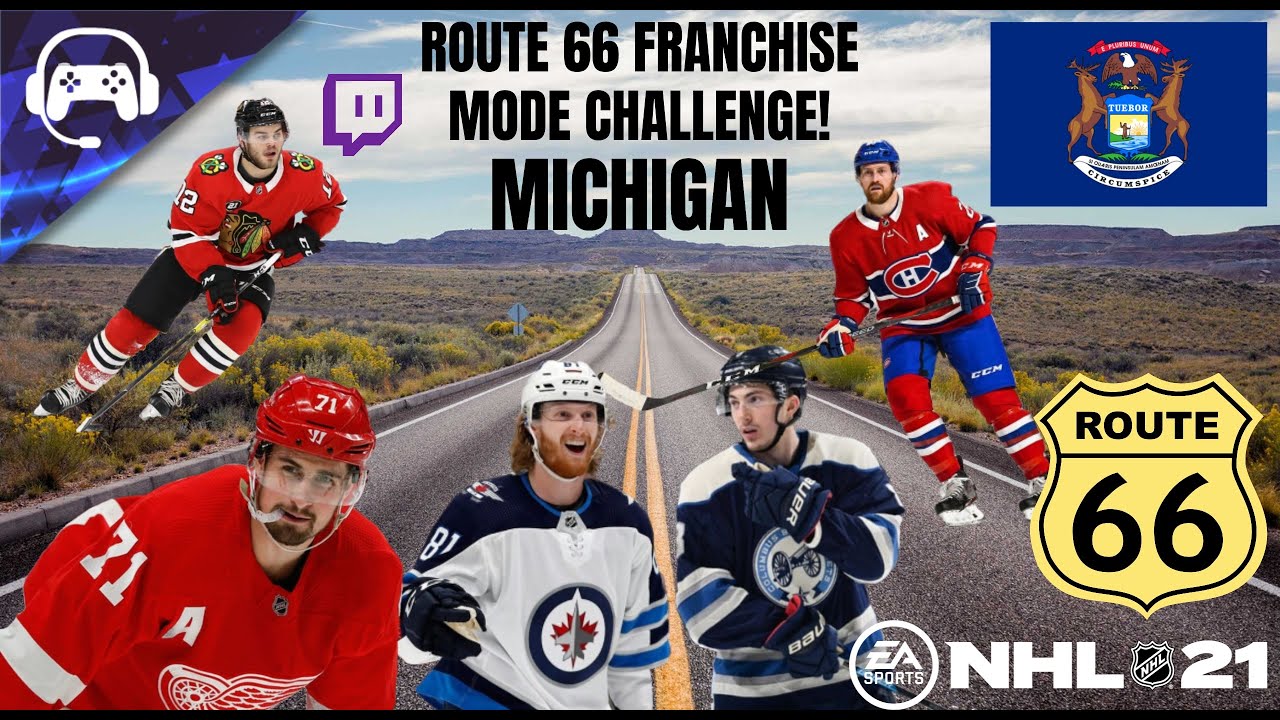TEAM MICHIGAN | NHL 21 | Route 66 Franchise Mode Challenge