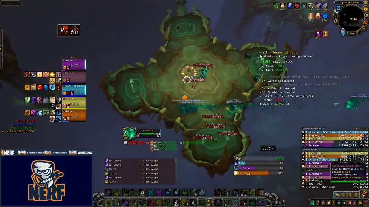 +23 Theater of Pain - Vengeance DH POV | NerfTankTV