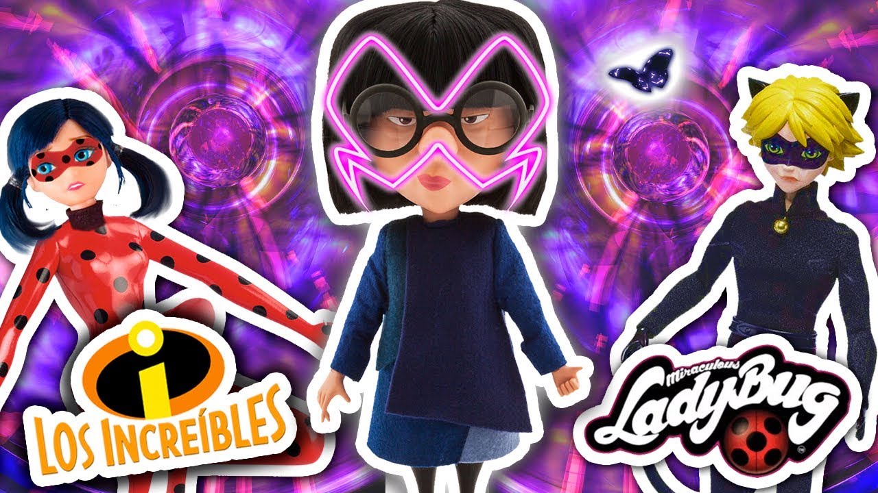 LADYBUG 🐞 EDNA MODA de LOS INCREIBLES 2 es AKUMATIZADA - Juguetes Fantásticos