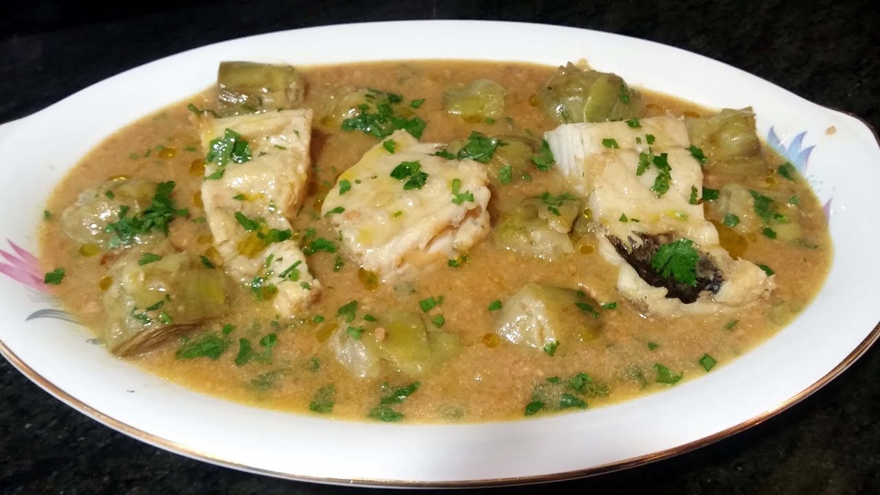 Cómo hacer bacalao en salsa, con alcachofas, al estilo de Mariaje