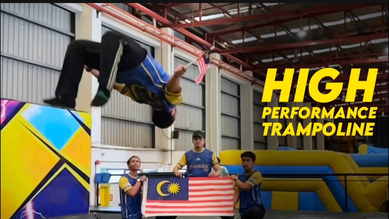 High Performance Trampoline At Jump Street Asia!