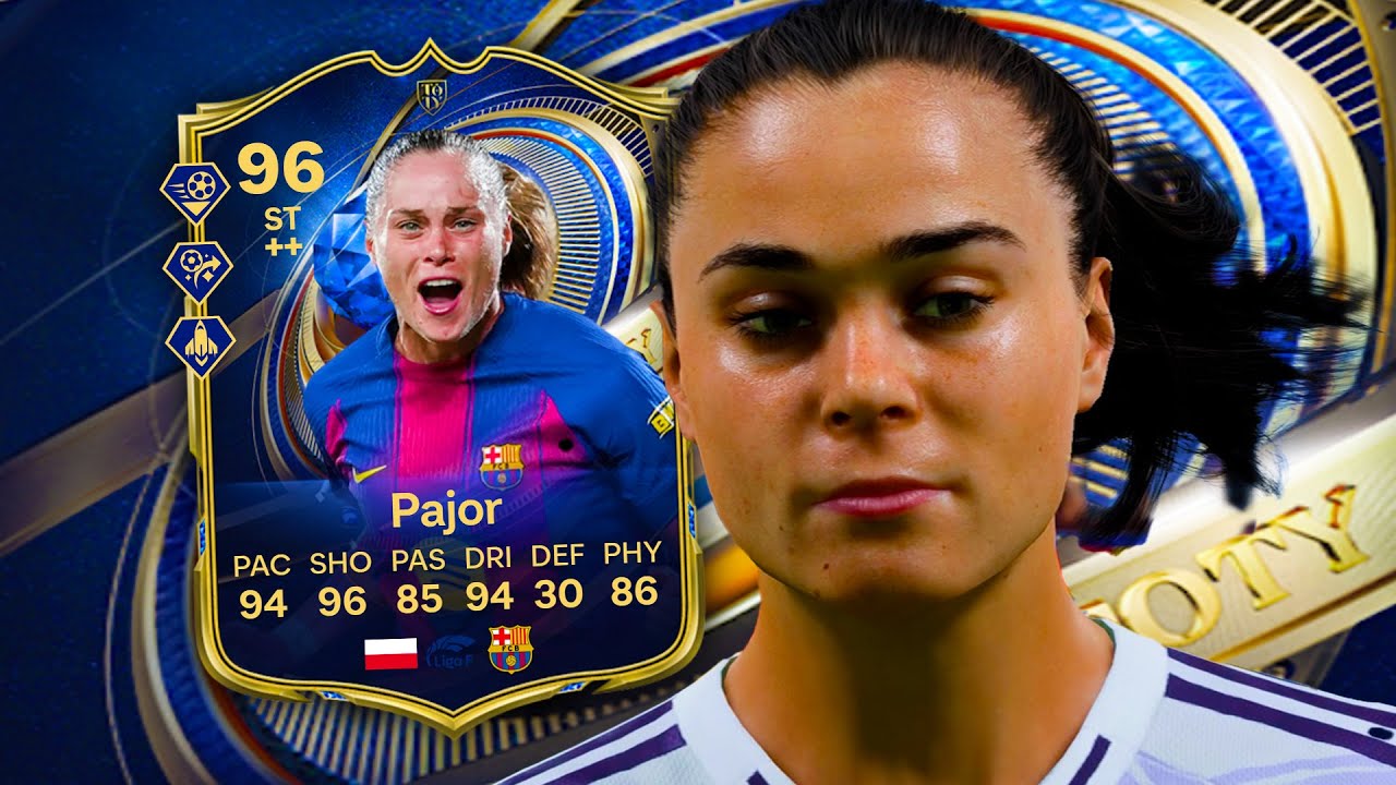 Обзор игрока Pajor FC 26, рейтинг 96 TOTY.