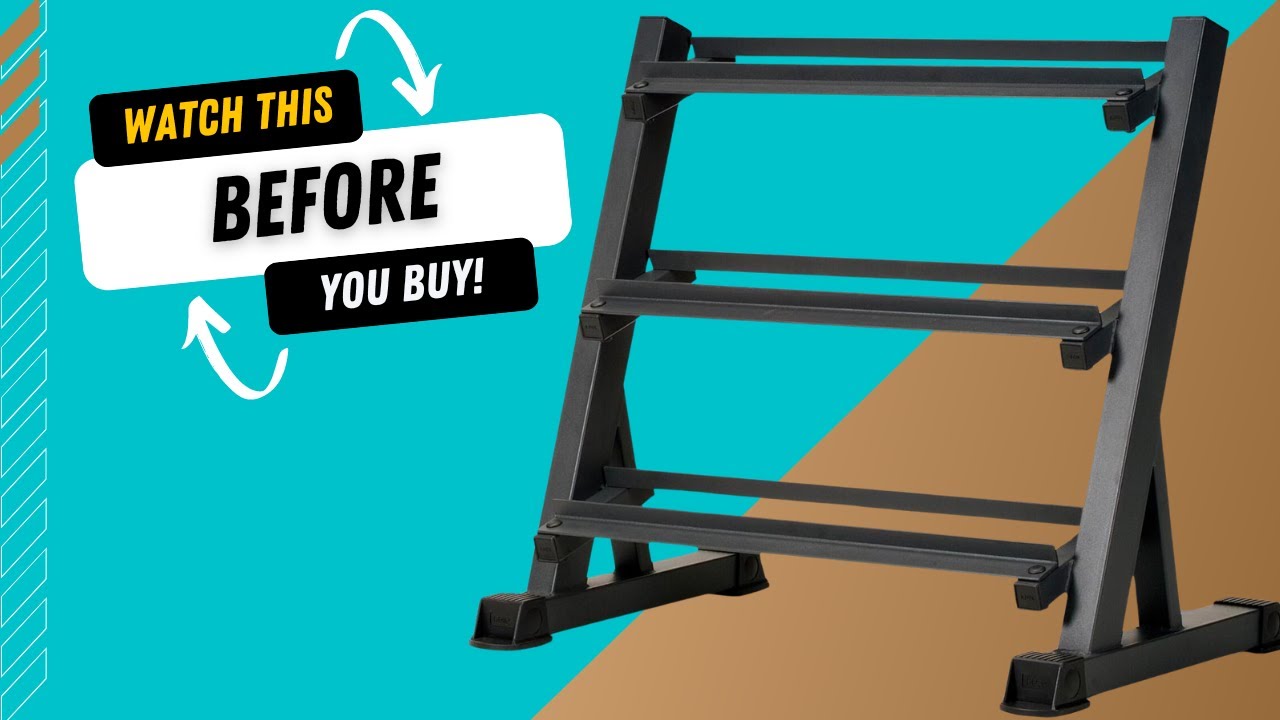 Home Gym Must Buys for 2024 - Marcy 3-Tier Dumbbell Rack