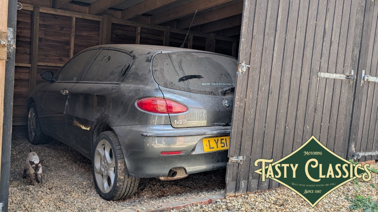 ABANDONED IN A SHED Alfa Romeo 147 LUSSO - Can I RETURN It To THE ROAD?!