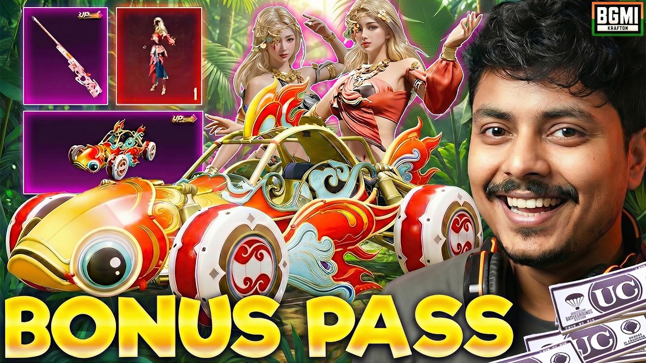 🔥NEW M416, AWM AND A17 BONUS PASS IS HERE - ALL REWARDS FIRST LOOK