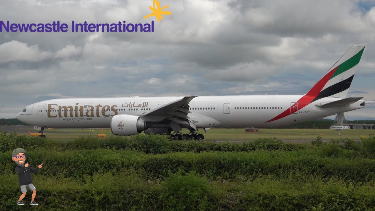 Emirates | Arrival At Newcastle International Airport | Sunday 06th July 2025