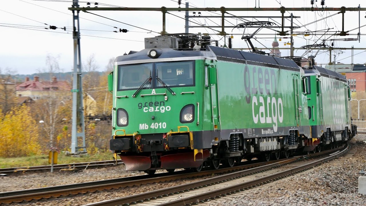 Höst på den Svenska Järnvägen del 13 - Tåg i Falun