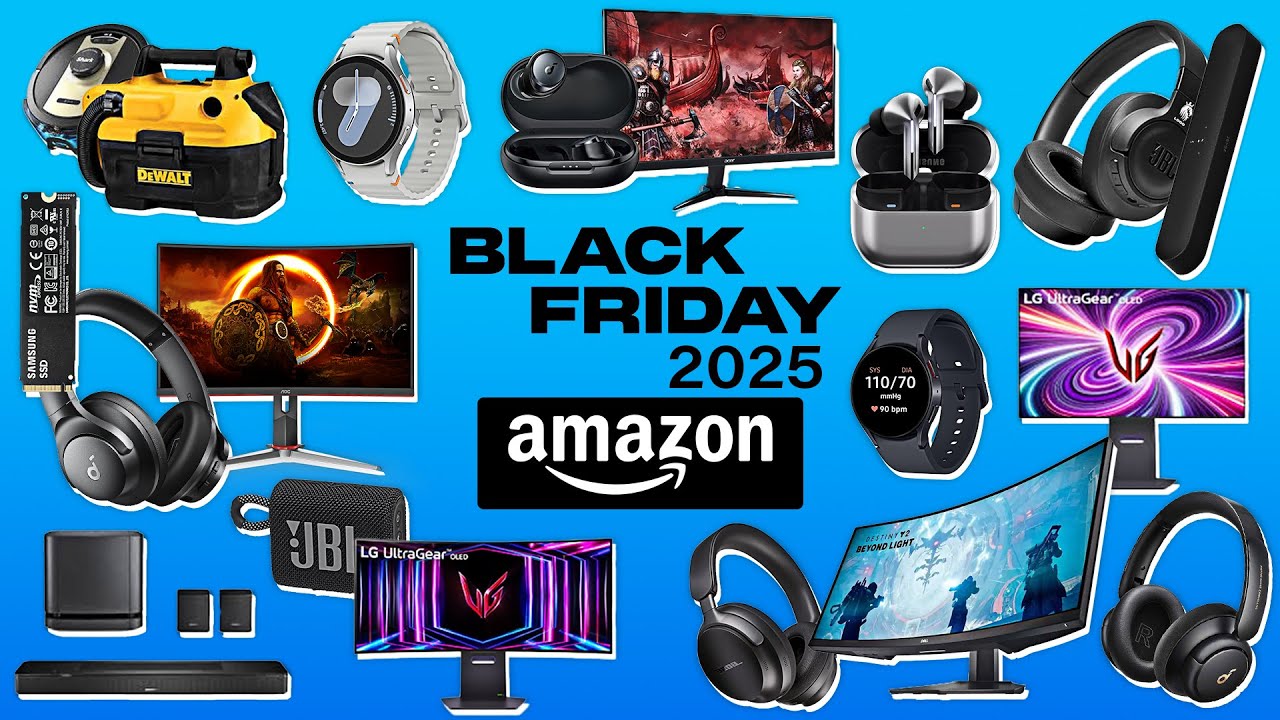 Amazon Black Friday Deals [2025] - TOP 20 Tech Black Friday Deals
