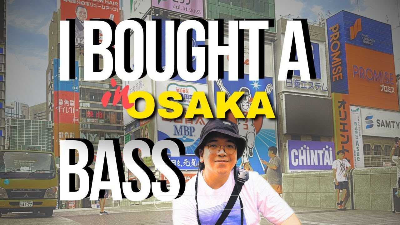 Buying a Bass Guitar in Japan 🇯🇵 | Guitar Shops Tour