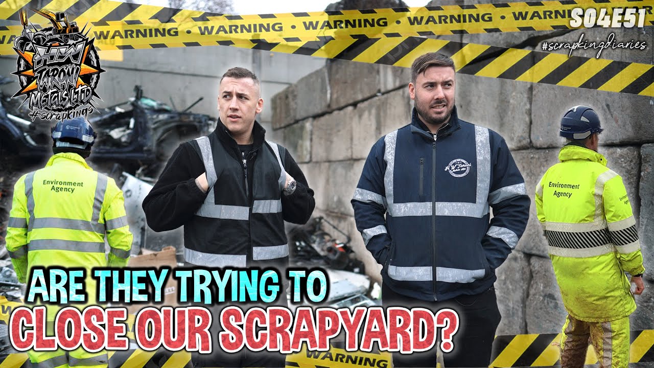 ARE THEY TRYING TO CLOSE OUR SCRAPYARD? | Scrap King Diaries #S04E51