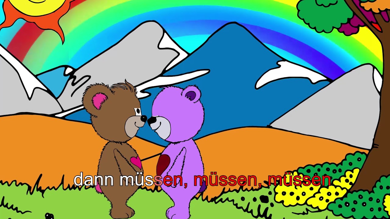 Wenn sich die Igel küssen - Yleekids Deutsch lernen mit Kinderliedern