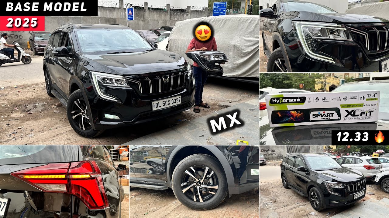 2025 XUV 700 BASE MODEL MODIFICATION ✅ XUV 700 BASE TO TOP MODIFIED | MAHINDRA XUV 700 MX MODIFIED😍