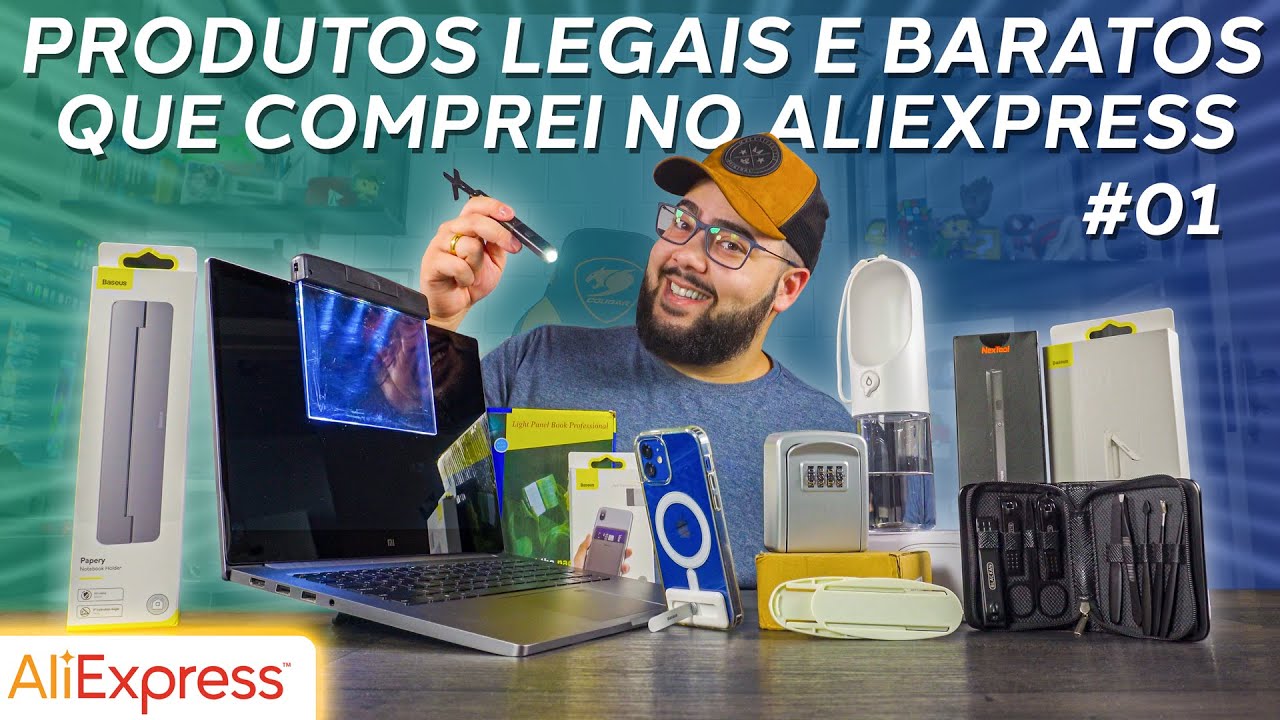 Produtos LEGAIS e DIFERENCIADOS que IMPORTEI no ALIEXPRESS e RECOMENDO! - #01