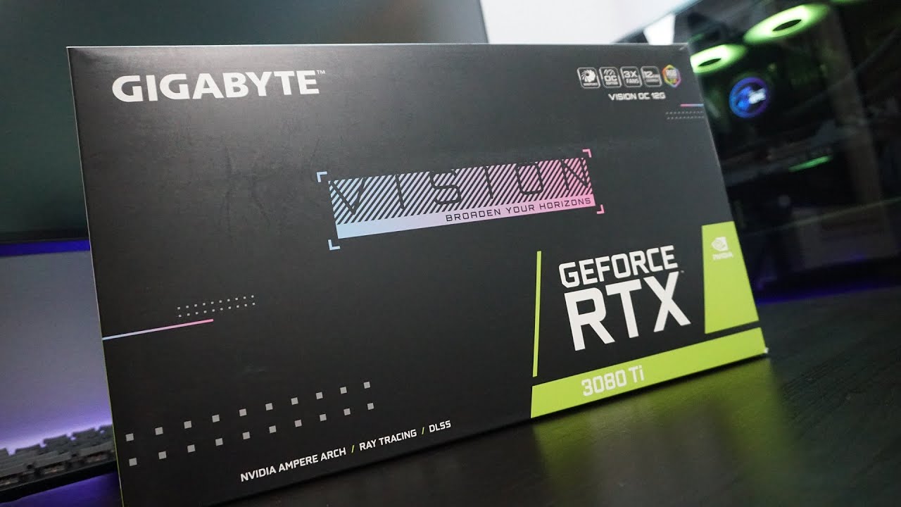 Gigabyte Vision 3080 Ti - Тестируем видеокарту