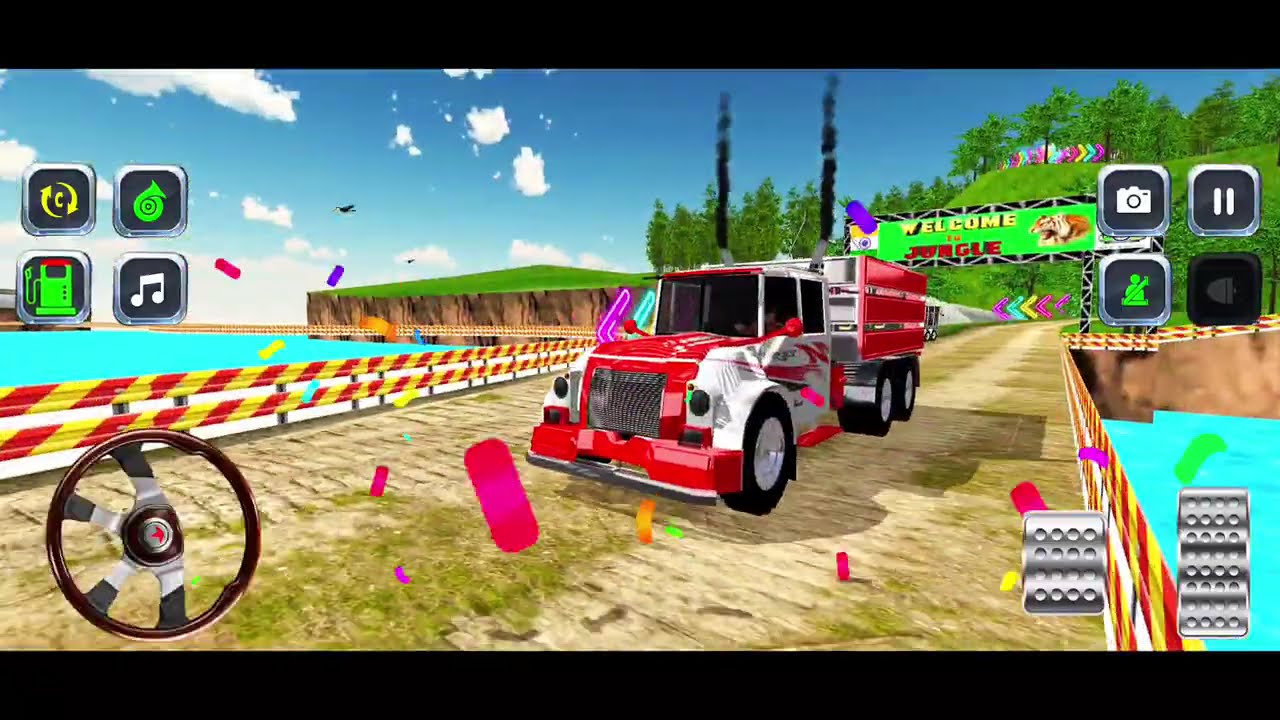 Animal Cargo Truck Driving Game 3D - Animal Transport Cargo Truck 2024 - Android Gameplay