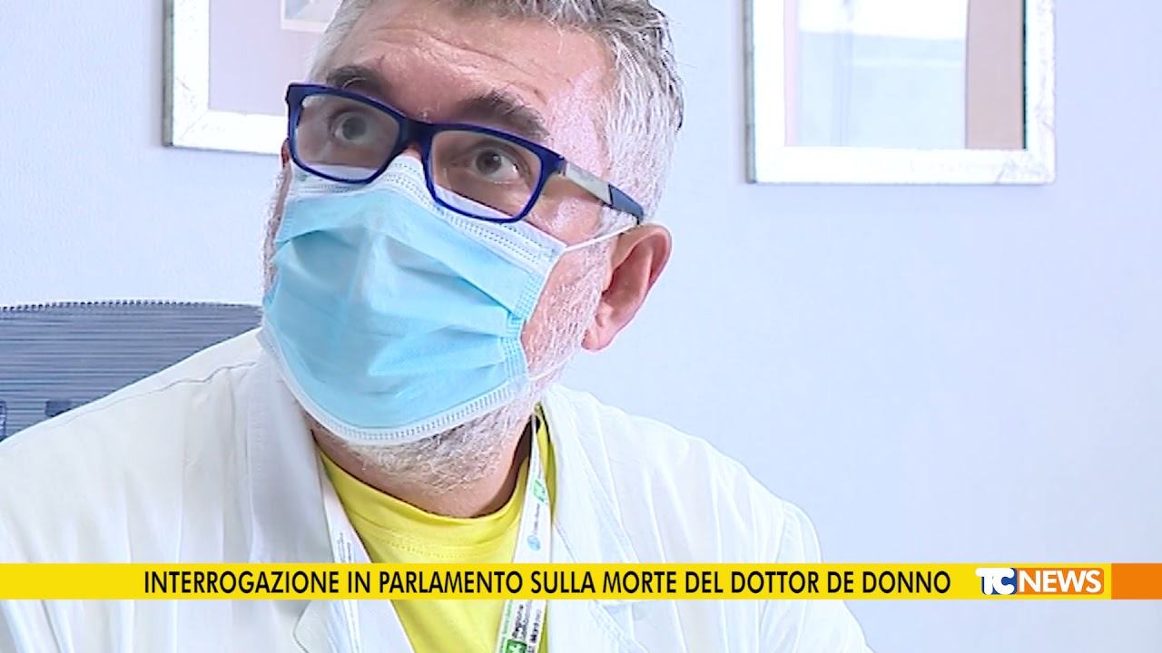 Interrogazione in Parlamento sulla morte del Dottor De Donno
