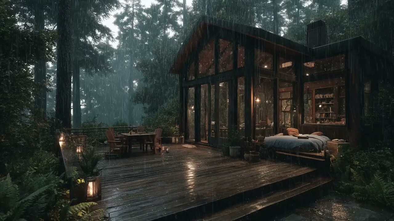 Sleep Music with Gentle Rain – Reduce Stress and Calm Mind and Body