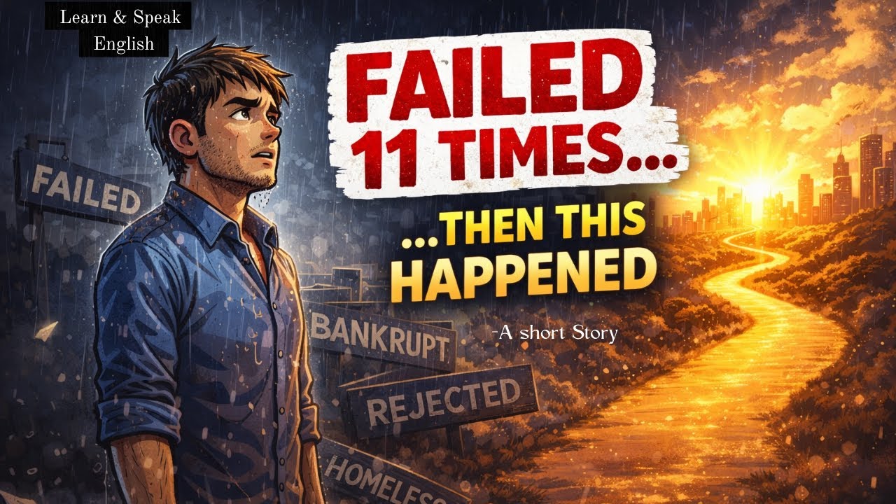 12. He Failed 11 Times Before Success | A Powerful Story About Failure