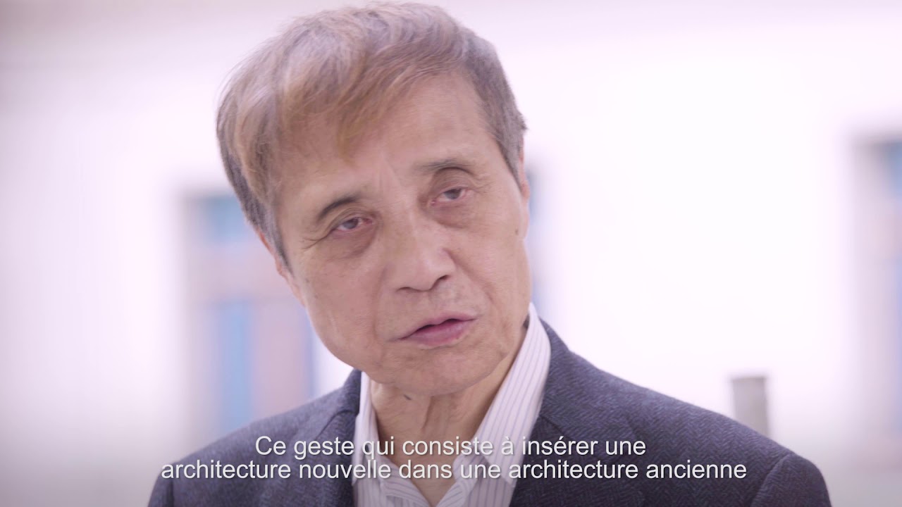 Tadao Ando dans le chantier de la Bourse de Commerce