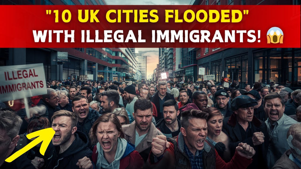10 UK Cities With Most ILLEGAL IMMIGRANTS in 2025