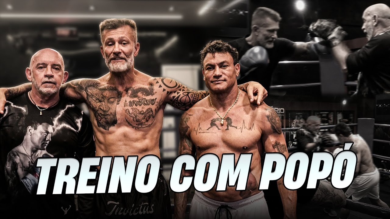TREINO IRADO COM ACELINO POP&Oacute; - Boxe com o Campe&atilde;o