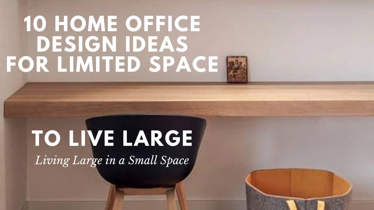 10 Home Office Ideas - TO LIVE LARGE
