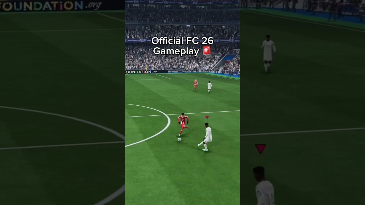 First Official FC 26 Gameplay 🚨😳 #FC26