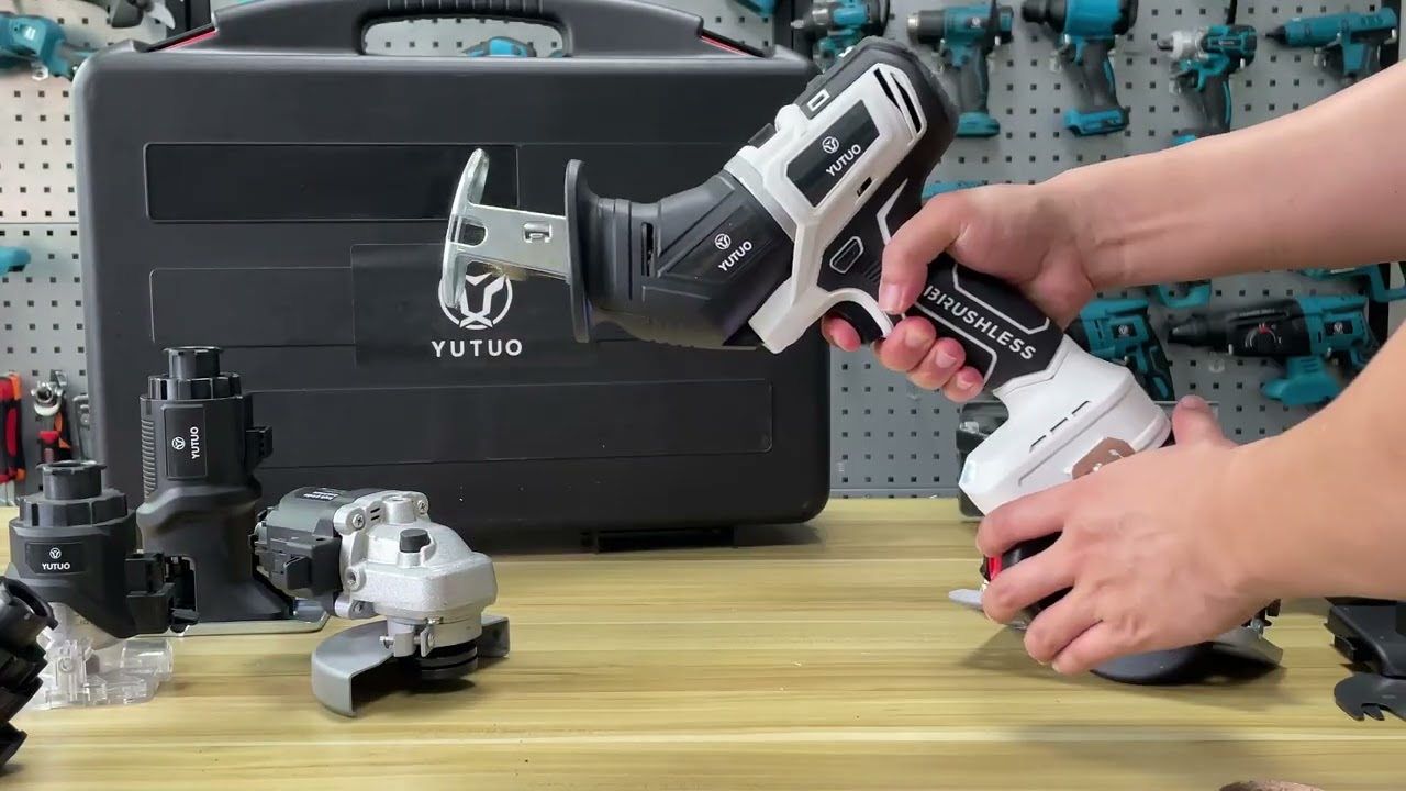 YUTUO 12 in 1 multi head power tool set