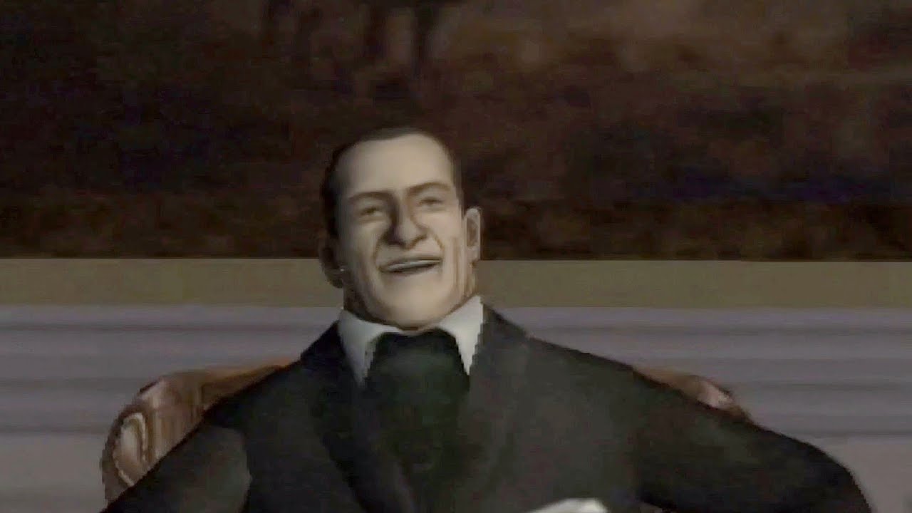 Did you notice? You can spot a creepy detail if you zoom in on Governor Griffon face in RDR