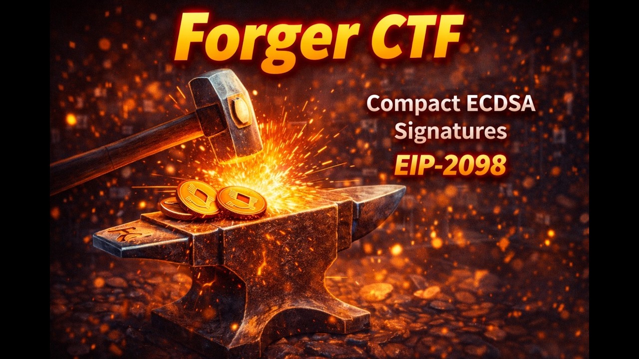 Solving Ethernaut 39 Challenge - Forger (Digital Signature Encoding & EIP2098)