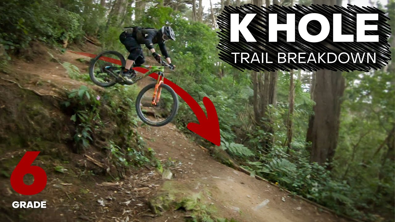 Our first time riding this CRAZY Double Black | K Hole Trail Breakdown