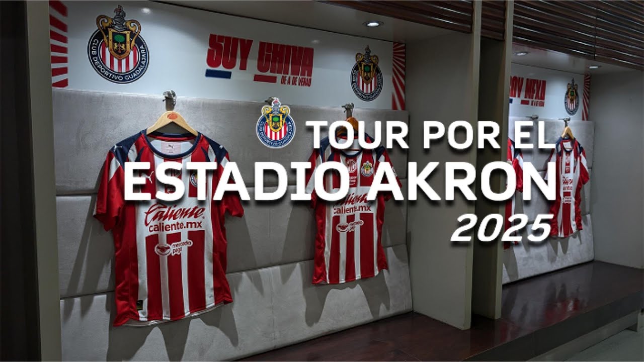 Así es el Tour del Estadio Akron 2025 🐐 | Casa de las Chivas explicado paso a paso