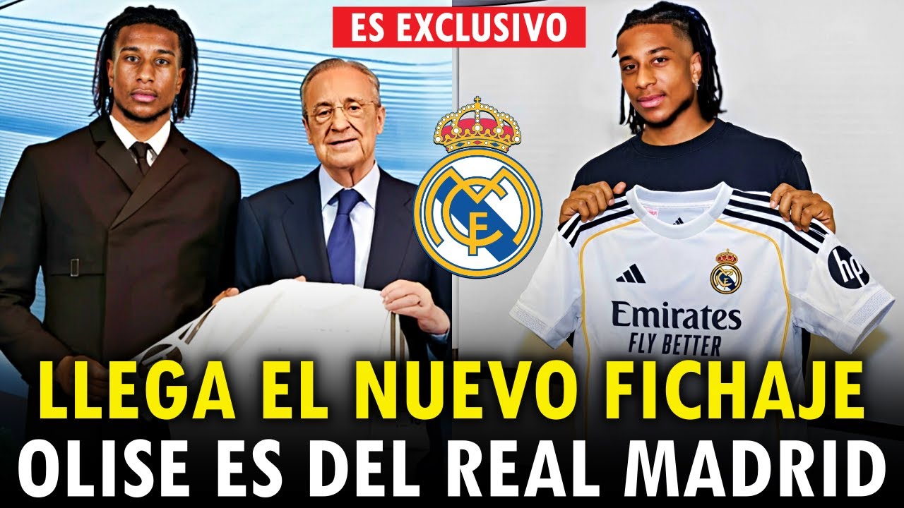 ¡ES OFICIAL! ¡OLISE ES DEL REAL MADRID! ¡YA ESTÁ FIRMADO! ¡NOTICIAS DEL REAL MADRID!