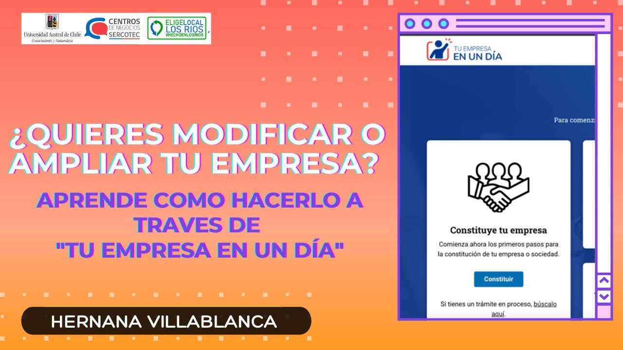 ¿Quieres modificar o ampliar tu empresa ? Aprende como hacerlo a través de 