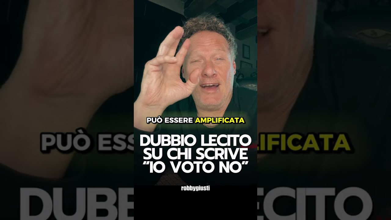 Robby Giusti - DUBBIO LECITO (21.02.26)