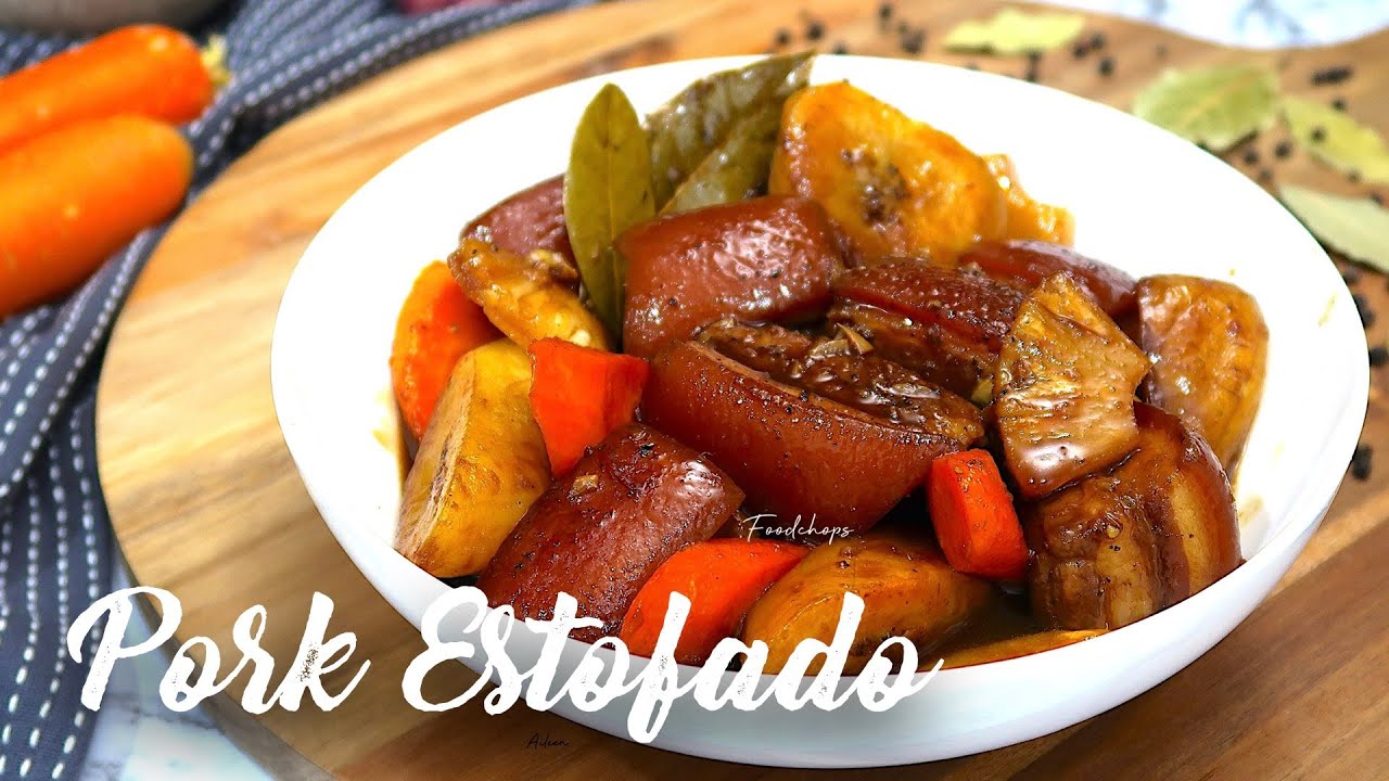 PORK ESTOFADO  |  EASY PORK ESTOFADO  | SWEET STEWED PORK