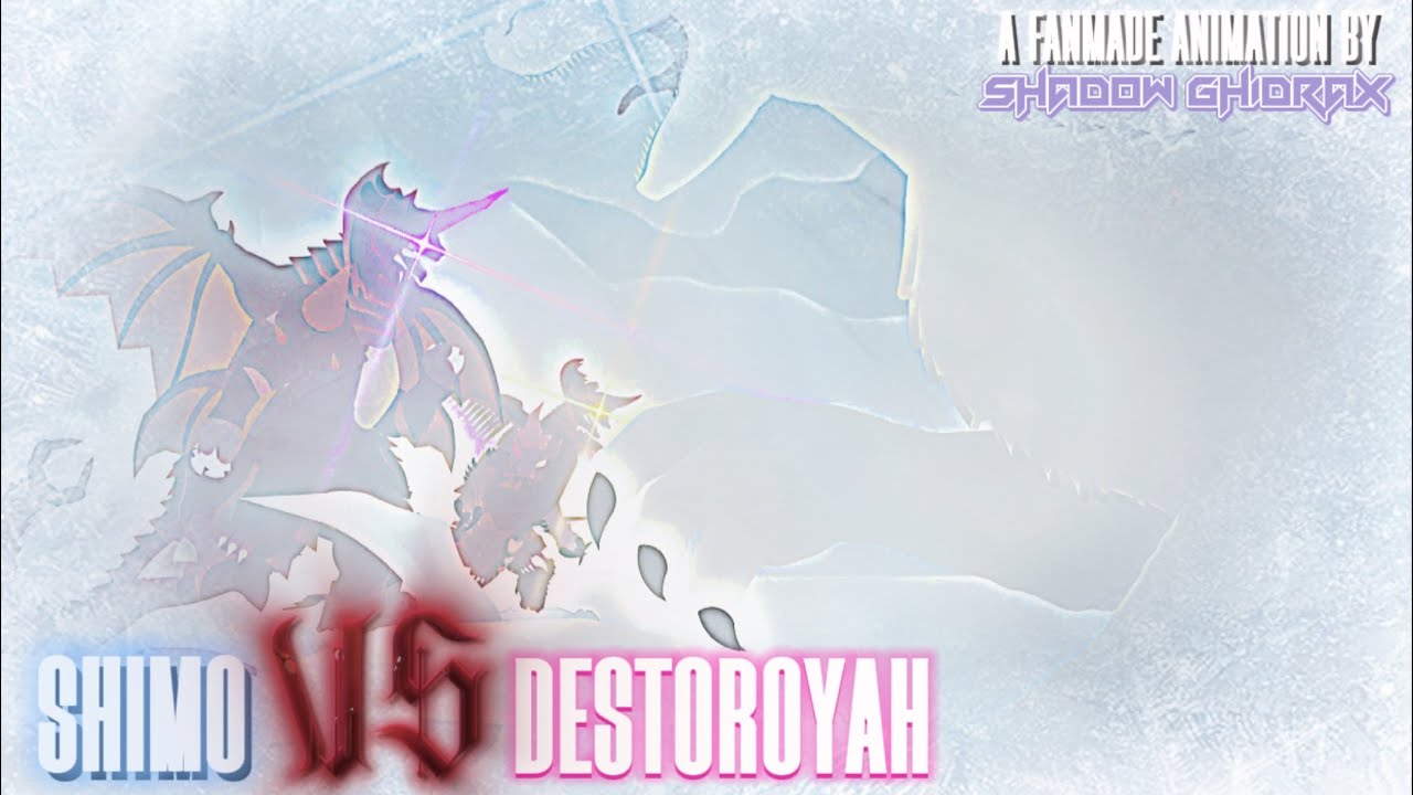 Shimo VS Destoroyah | Animation