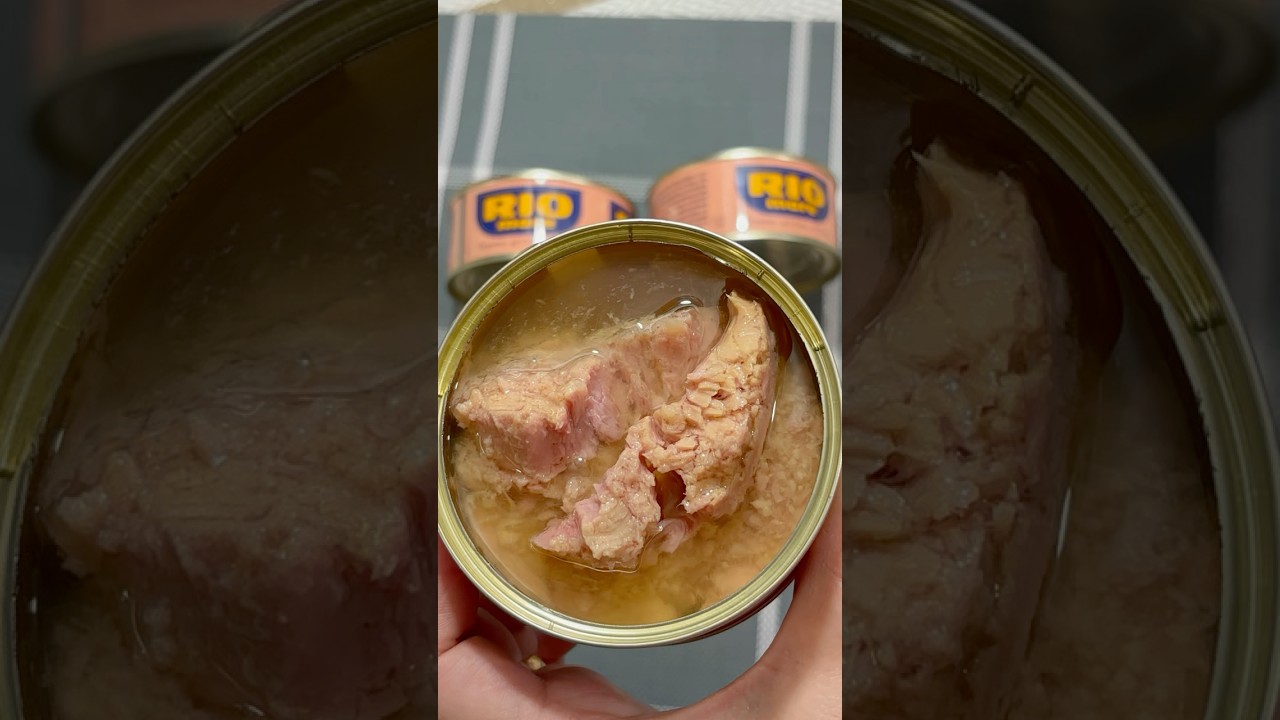 Rio Mare Solid Light Tuna in Olive Oil #shorts #tuna #foodie #yummy