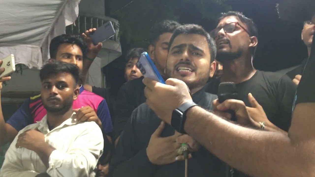 Anjuman sipah e hussain bhanauli sadat 2023 jab ghir gaye kufe me muslim ke dulare record by shabbar