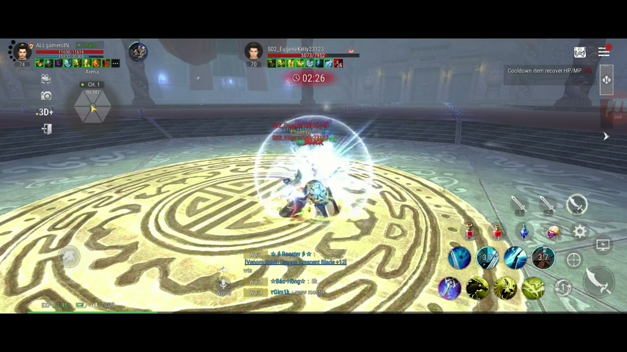 SILKROAD ORIGIN MOBILE : PVP BLADE X SPEARS